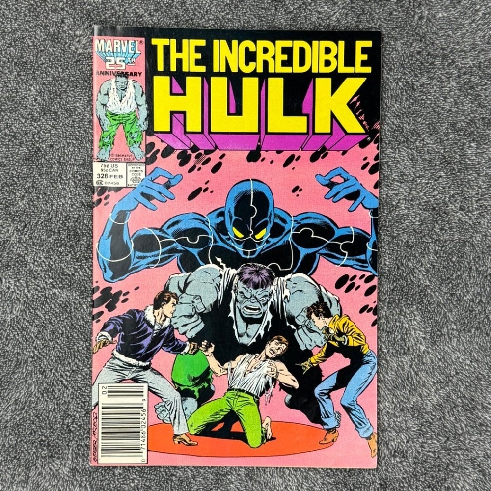 The Incredible Hulk #328 Marvel Comics 1987 Grey Hulk‎ Al Milgrom Copper Age